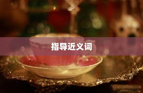 指导近义词