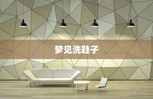 梦见洗鞋子