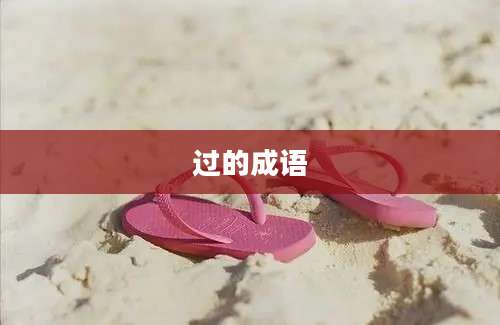 过的成语