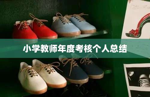 小学教师年度考核个人总结