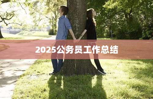 2025公务员工作总结