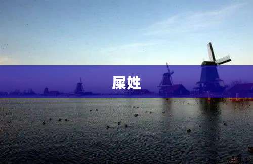 屎姓