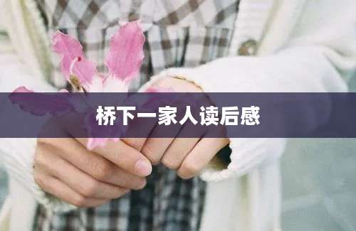 桥下一家人读后感