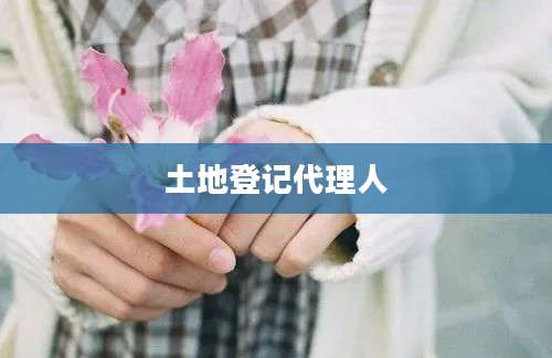 土地登记代理人