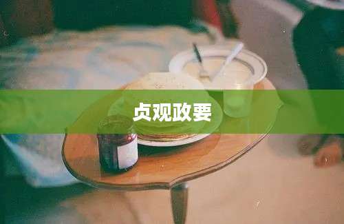 贞观政要