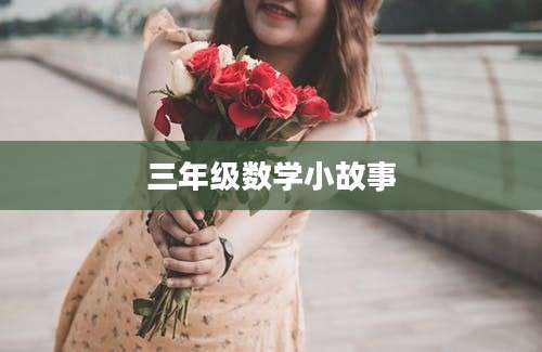 三年级数学小故事