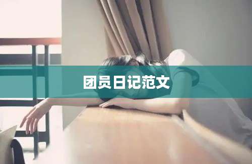 团员日记范文