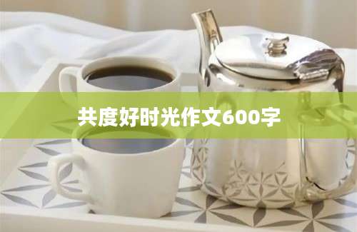 共度好时光作文600字