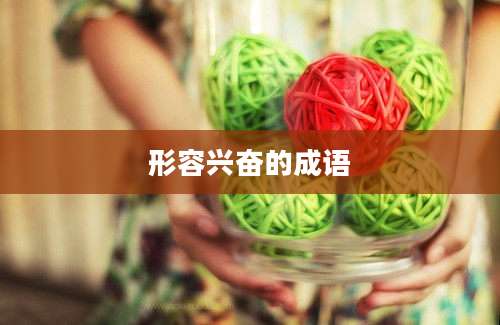 形容兴奋的成语