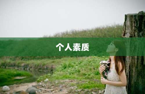 个人素质