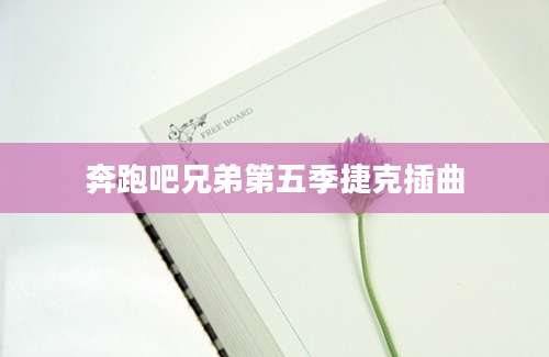 奔跑吧兄弟第五季捷克插曲
