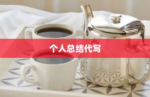 个人总结代写