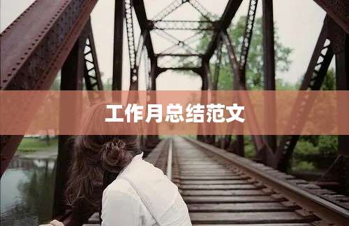 工作月总结范文