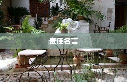 责任名言