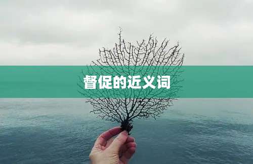 督促的近义词