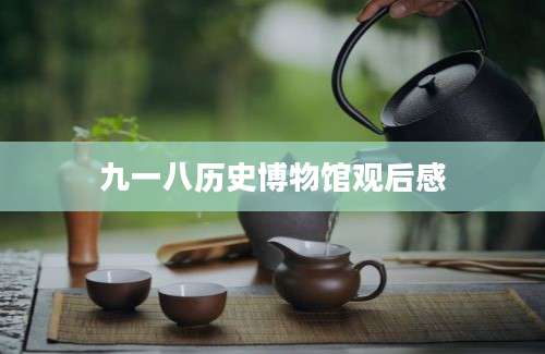 九一八历史博物馆观后感
