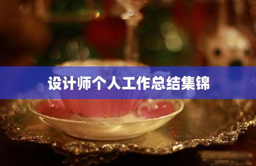 设计师个人工作总结集锦