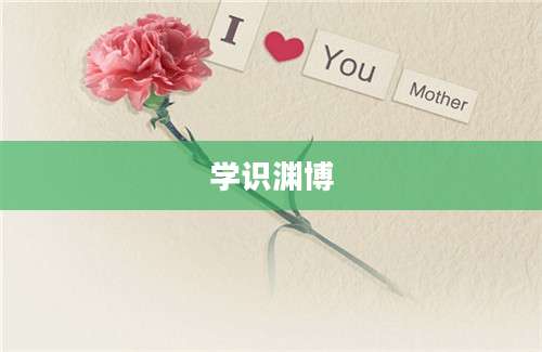 学识渊博