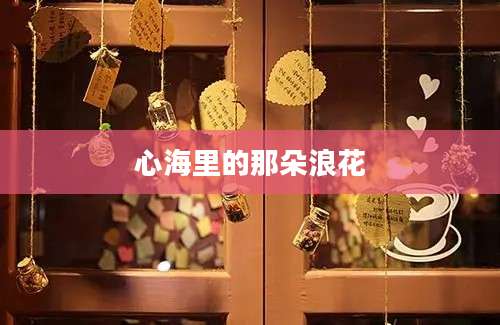 心海里的那朵浪花