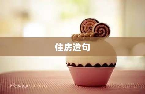 住房造句
