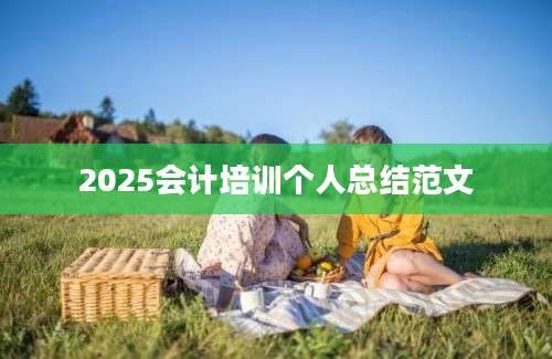 2025会计培训个人总结范文
