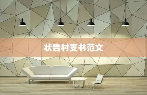 状告村支书范文