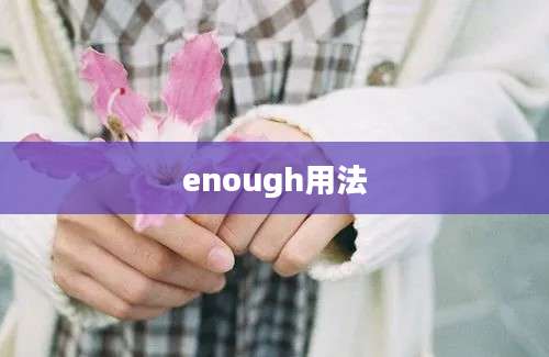 enough用法