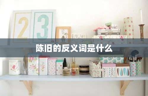 陈旧的反义词是什么