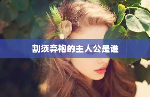 割须弃袍的主人公是谁