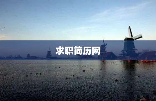 求职简历网