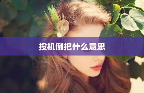 投机倒把什么意思