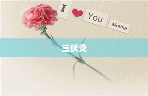 三伏灸