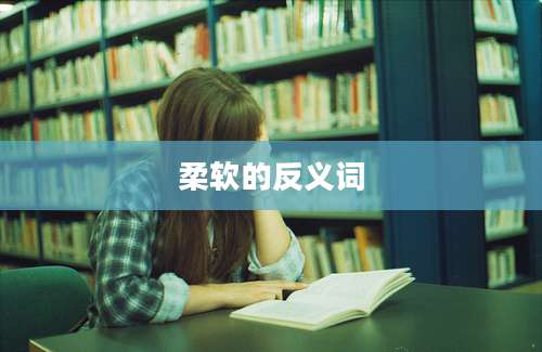 柔软的反义词