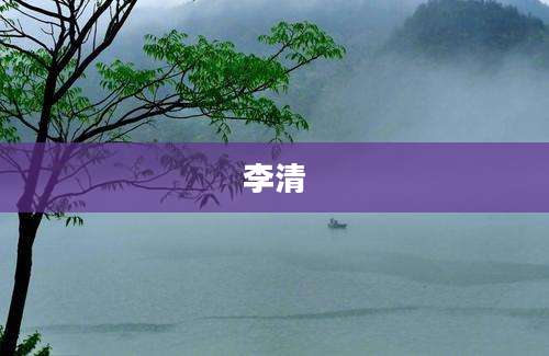 李清