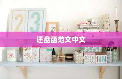 还盘函范文中文