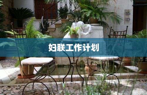 妇联工作计划