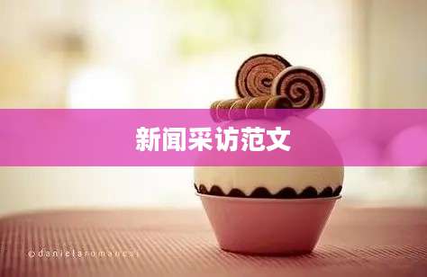 新闻采访范文
