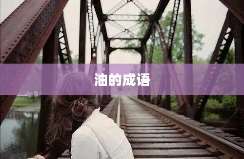 油的成语