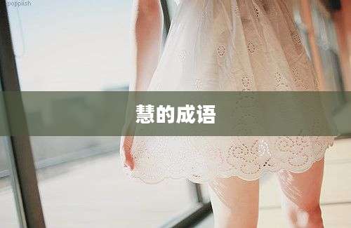 慧的成语