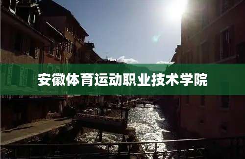 安徽体育运动职业技术学院