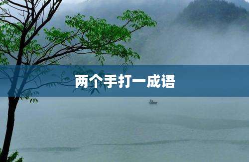 两个手打一成语