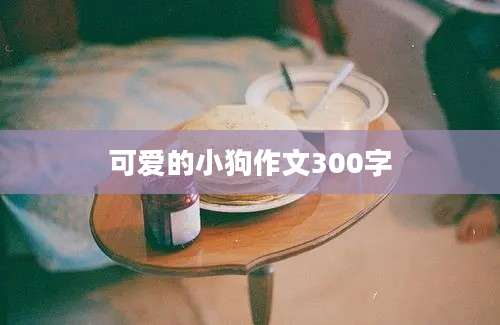 可爱的小狗作文300字