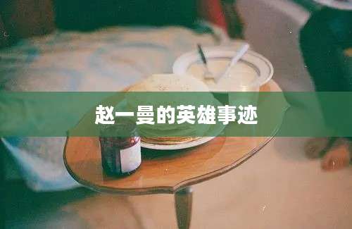 赵一曼的英雄事迹