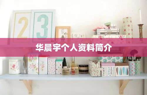 华晨宇个人资料简介