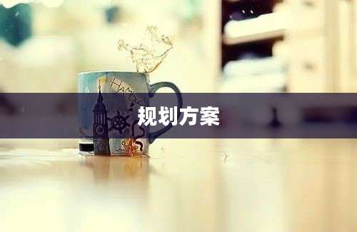 规划方案