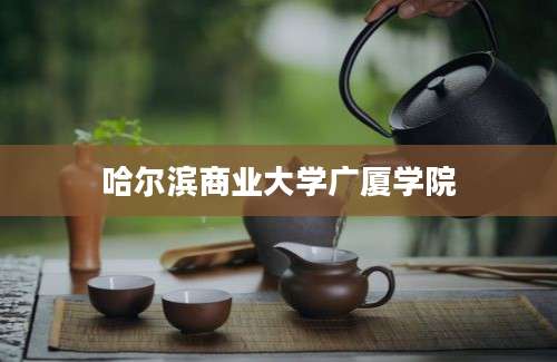 哈尔滨商业大学广厦学院