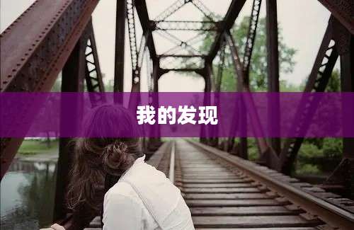 我的发现