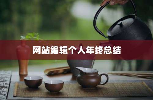 网站编辑个人年终总结