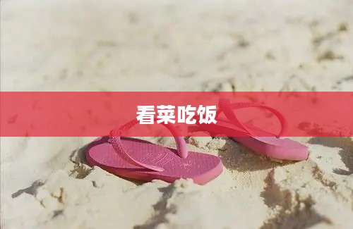 看菜吃饭