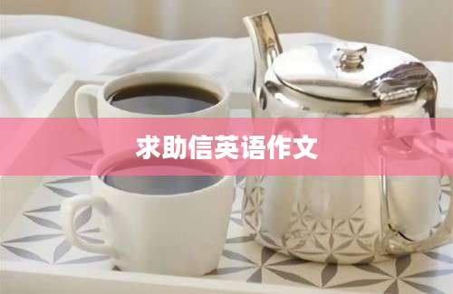 求助信英语作文